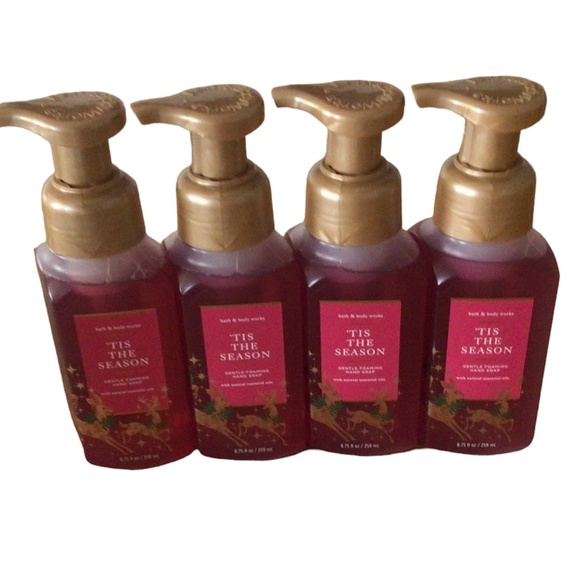 Bath & Body Works Other - COPY - 4 Tis The Season Gentle Foaming Hand Soap Bath & Body Works 8.75 fl.oz.